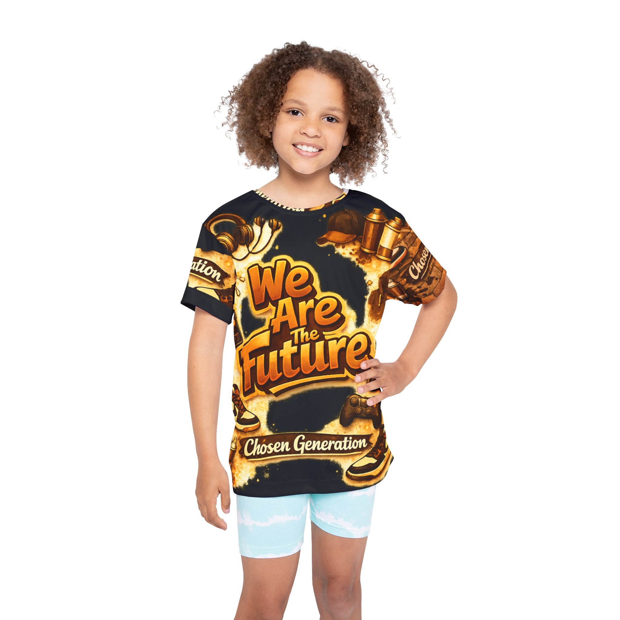 Chosen Generation Tee — We Are The Future | Black & Gold