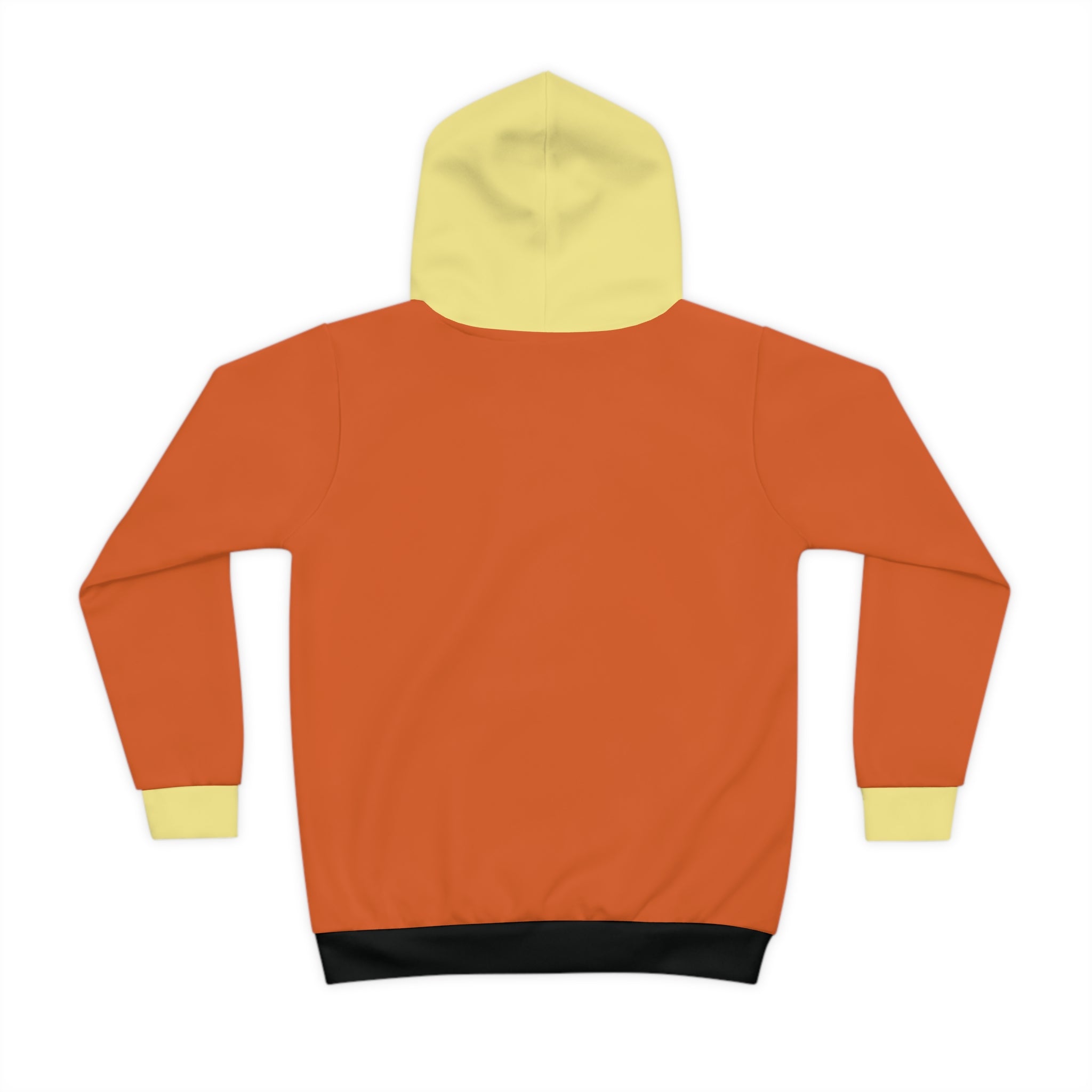 Protected Kids Hoodie — Orange & Yellow Edition