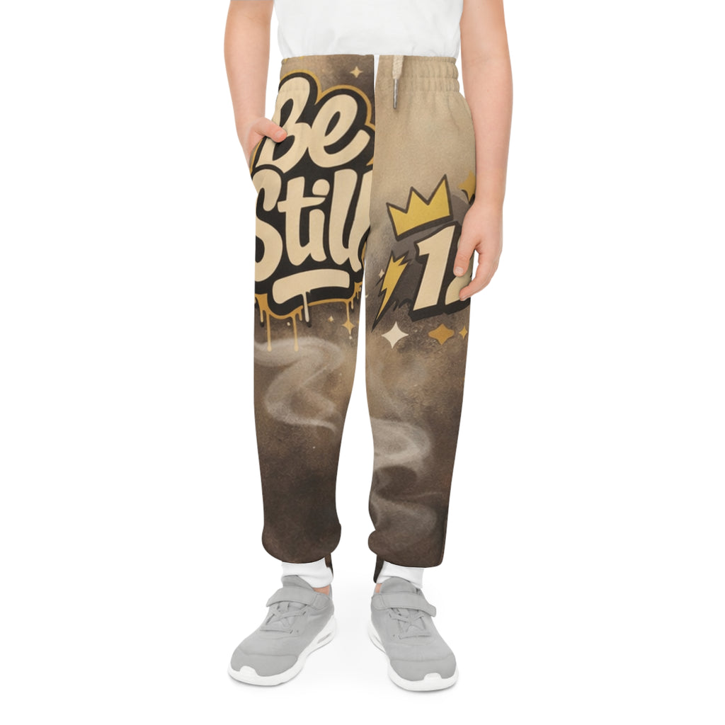 Be Still 12 — Youth AOP Joggers