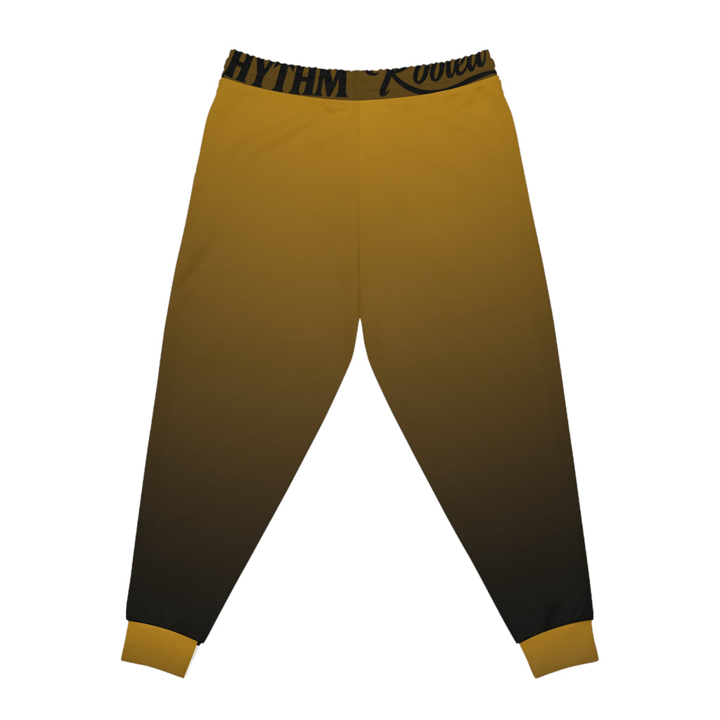 DeKaLa Ombre Flow Joggers — Gold & Black