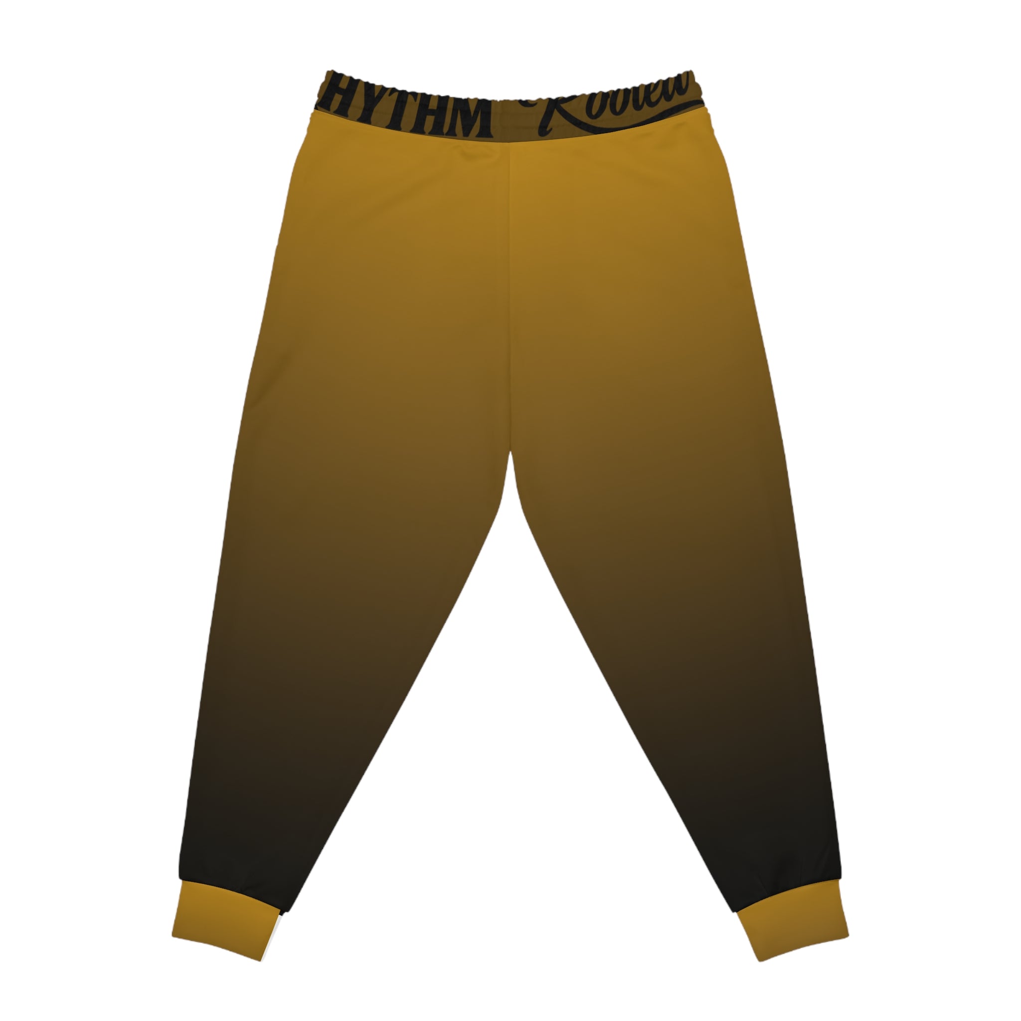 DeKaLa Ombre Flow Joggers — Gold & Black