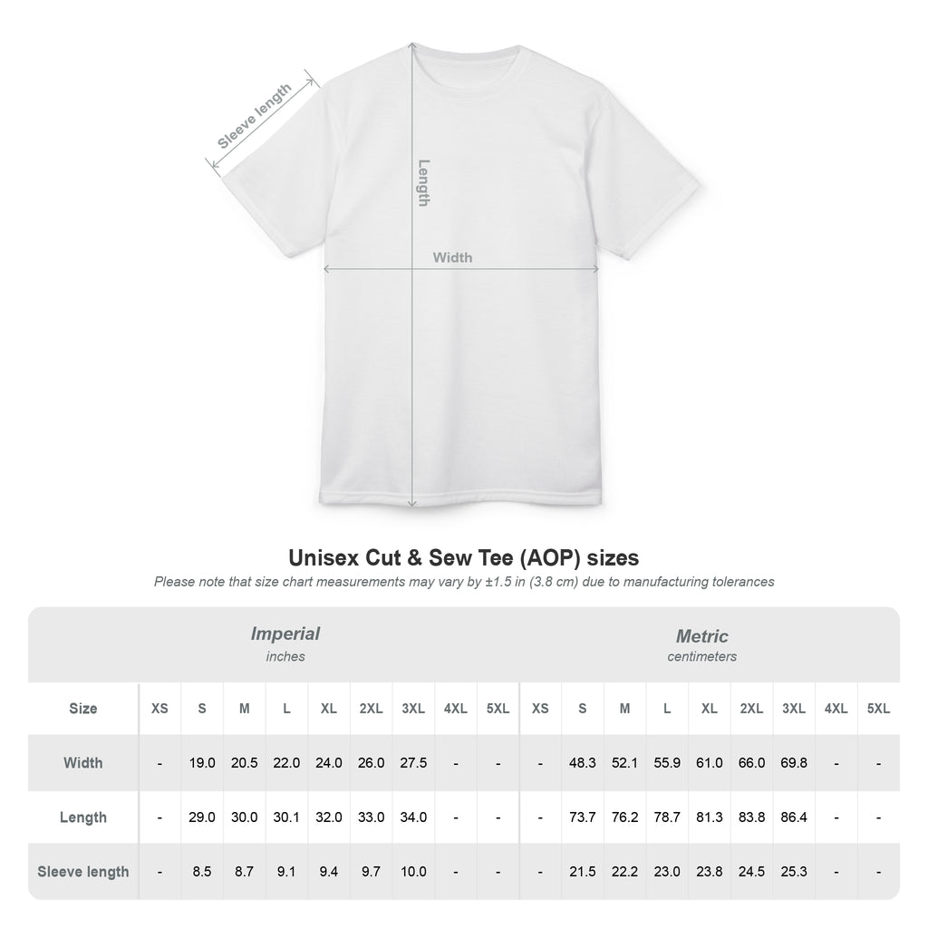 G.C.o.D.e "Be Still" AOP Cut & Sew Tee