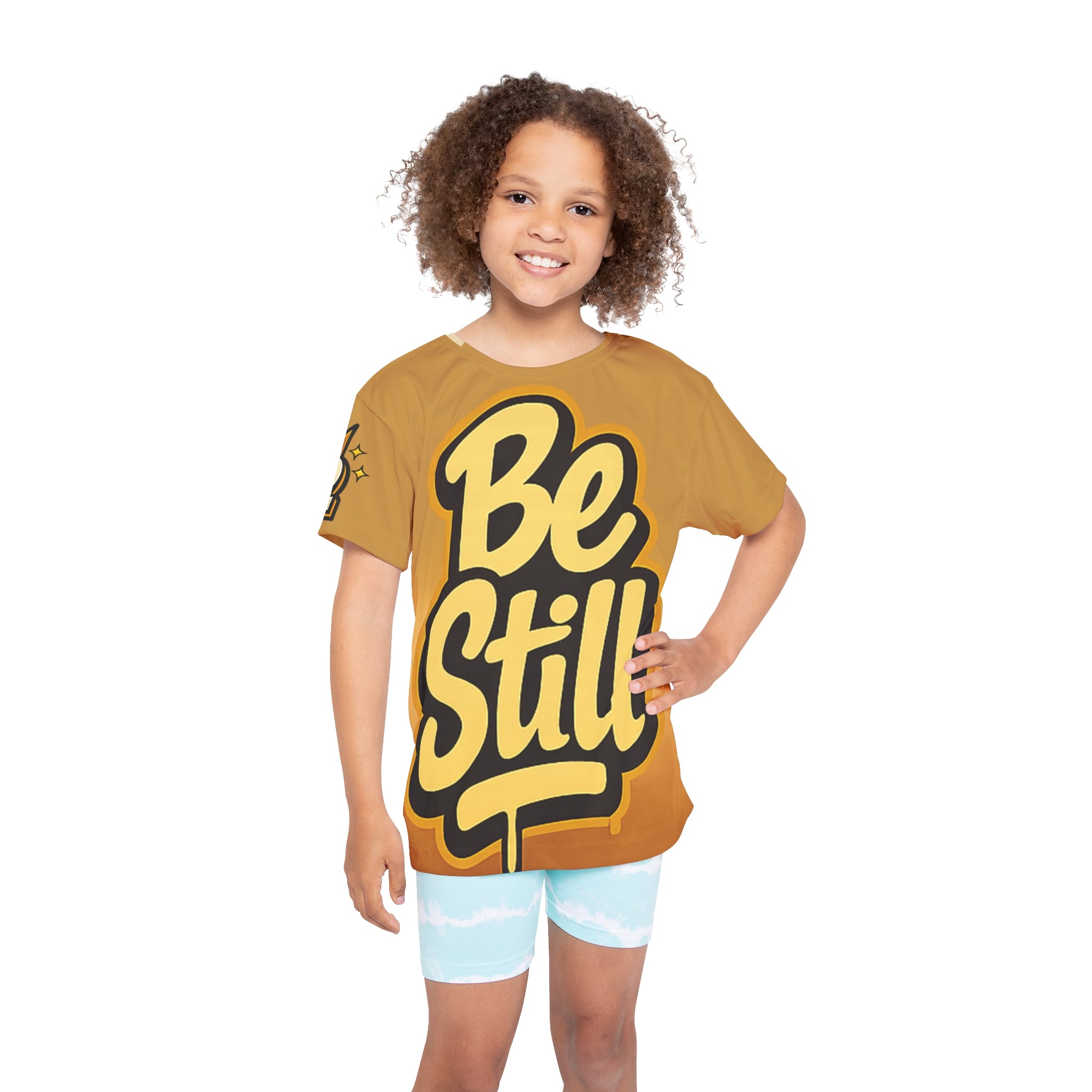 Protected Kids AOP Sports Tee — Bold Moves Edition