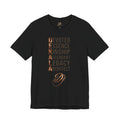 Dakala Vertical Acrostic Tee — 'DAKALA' Devoted Essence Kinship Ascendant Legacy Architect