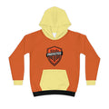 Protected Kids Hoodie — Orange & Yellow Edition