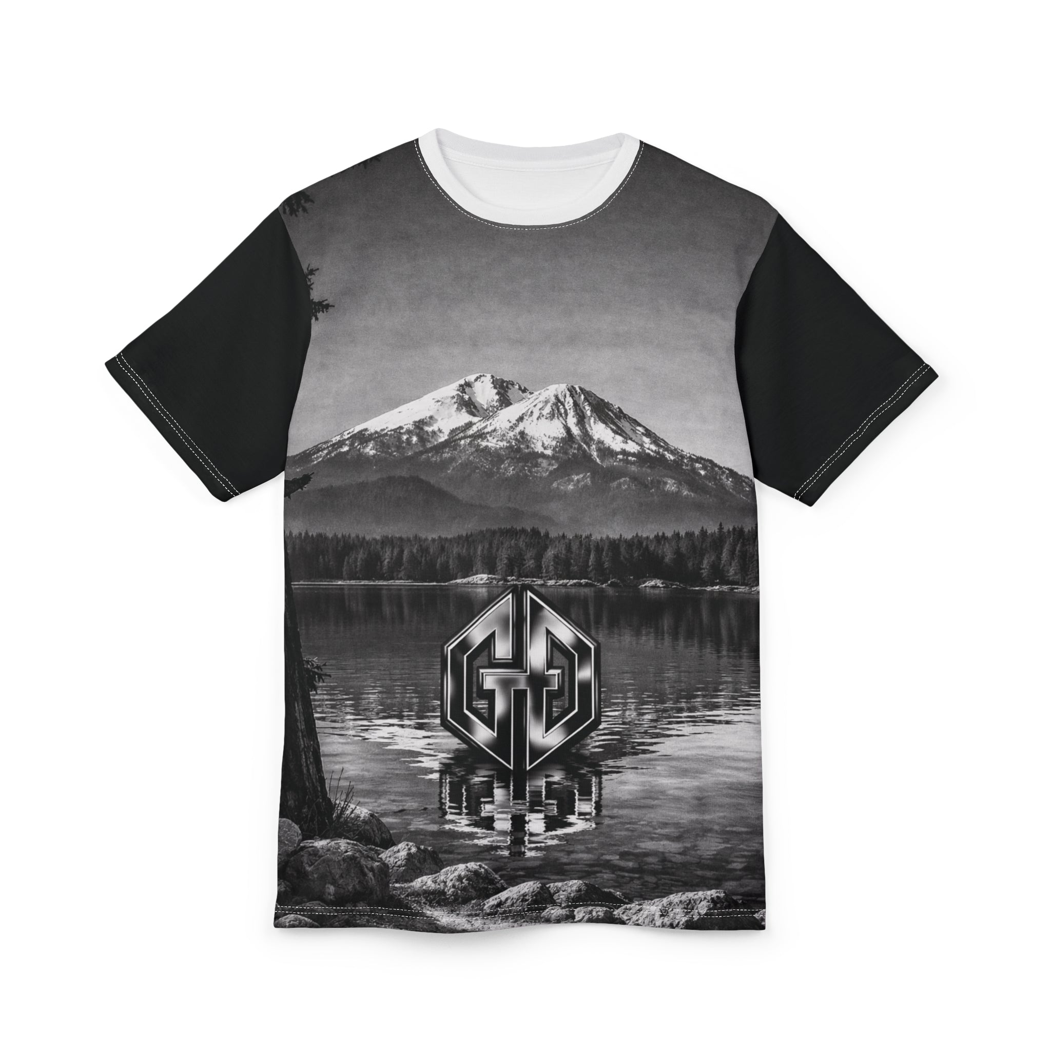 G.C.o.D.e "Be Still" AOP Cut & Sew Tee