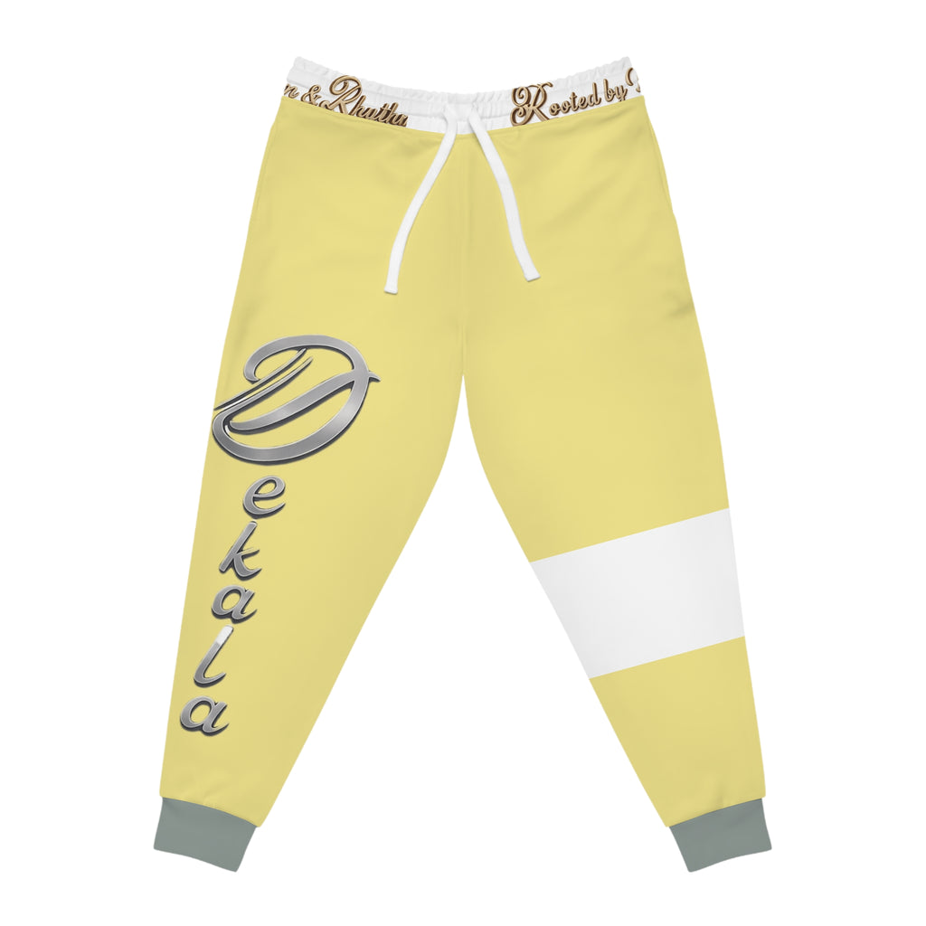 Dekala Signature Joggers – Pearl White