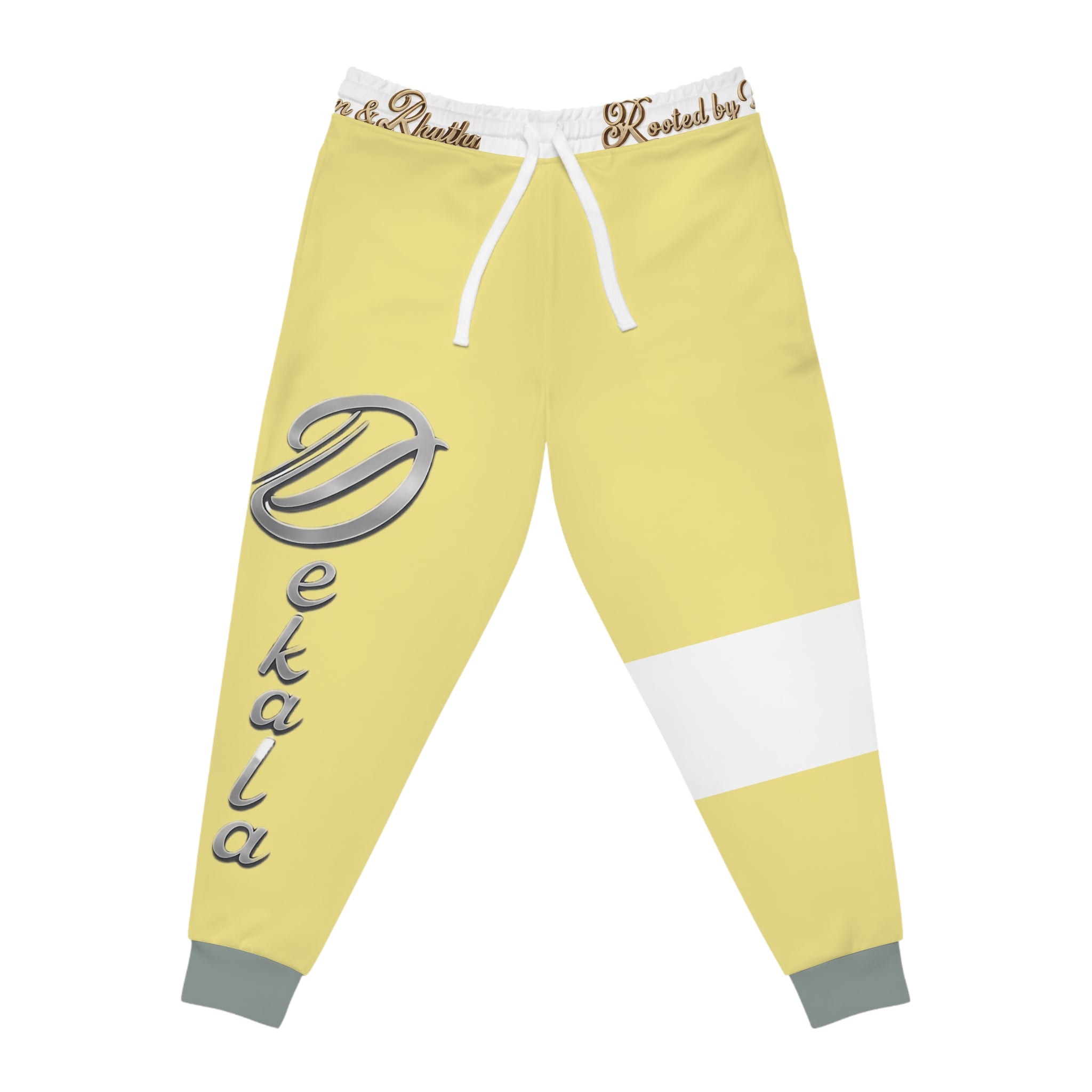 Dekala Signature Joggers – Pearl White